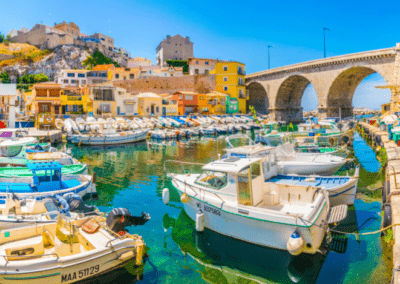 Vallon de Auffes Port in Marseille