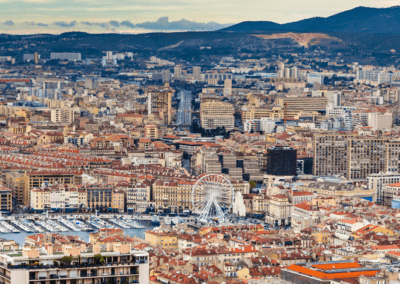 View of Marseille Cityscape